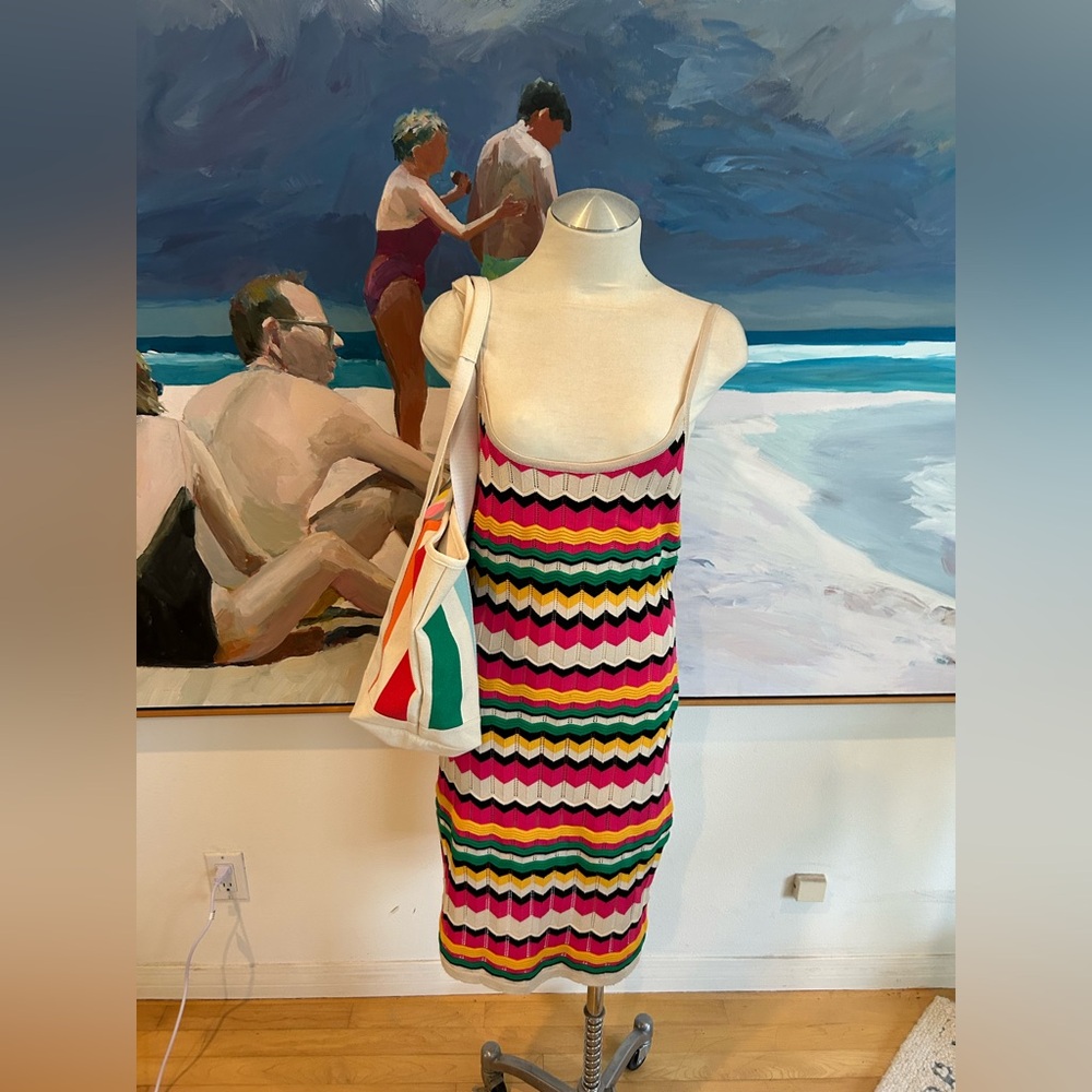 ALMOST FAMOUS Colorful Knit Dress
